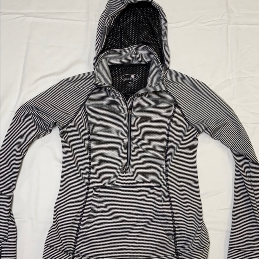 Tangerine quarter zip pullover